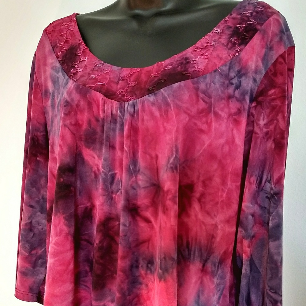 Watercolor Pattern Blouse